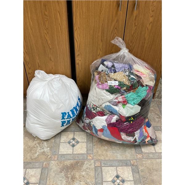 Big Bag Of Assorted Scraps & Stuffing