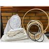 Image 1 : Embroidery Craft Hoops & Lace - Various Shape & Sizes