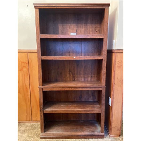Beautiful Brown Book Shelf 35Wx12Dx70H