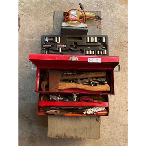 Electric And Hand Tool Collection, With Chest
