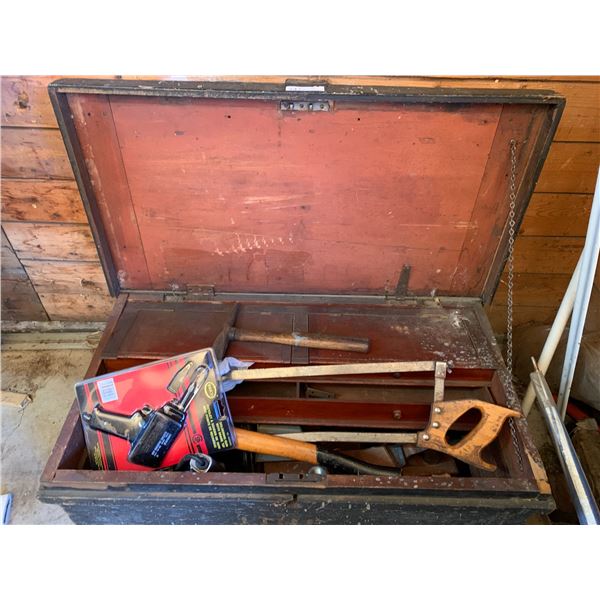 Mystery Trunk Filled With Tools And More