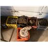 Image 1 : 5 Buckets Of Large Chains & Fasteners