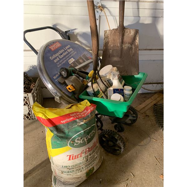 Seed Spreader, Sprinkler, Garden Tools & More