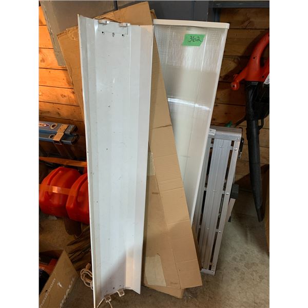 Florescent Shop Light - One Brand New & One Used
