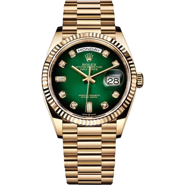 Rolex 36MM Day Date YG  Model # 128238