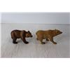 Image 2 : (4) Plastic Toy Animals