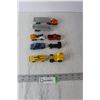 Image 1 : Metal Toy Vehicles - Trucks, Cars, Semi With Gravel Trailers