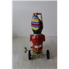 Image 4 : Juyou Metal Wind Up Toy - Monkey on Tricycle