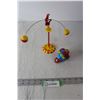 Image 1 : Metal Spin Top, Circus Sam Balancing Clown Toy