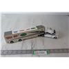 Image 1 : Roush Racing Metal Toy Semi With Trailer