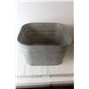 Image 1 : Galvanized Wash Tub