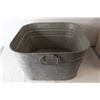 Image 2 : Galvanized Wash Tub