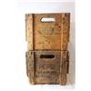 Image 5 : * (2) Wooden Pop Bottle Crates - Pepsi, 7Up