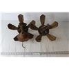 Image 1 : * (2x Bid Price) Metal Light Fixtures - 5 Lights