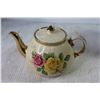 Image 2 : YU-Brand Enamel Tea Pot - Enamel Pot w/Lid (has a hole in bottom) - Gibson's Ceramic Tea Pot