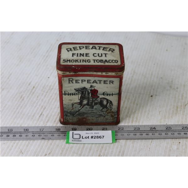 Repeater Tabacco Tin