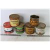 Image 1 : (6) Vintage Tabacco Tins - Club - Old Chum - Ogden's - Dominion - Sweet Caporal