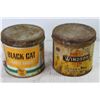 Image 4 : (6) Vintage Tabacco Tins - Club - Daily Mail - Windsor - Sweet Caporal - Black Cat