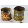 Image 5 : (6) Vintage Tabacco Tins - Club - Player's - Windsor - Picobac - Ogden's - Amphora