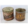 Image 2 : Vintage Tabacco Tins - Picobac - Club - Edgeworth - Comfort Pipe - Prince of Wales - Myrtle