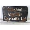 Image 1 : Enamel Sign - Industrial Acceptance Corporation Ltd. (24" X 15")