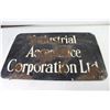 Image 3 : Enamel Sign - Industrial Acceptance Corporation Ltd. (24" X 15")