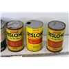 Image 2 : (5) Vintage Auto Fluid Cans - B/A Wheel Bearing Lube - (3) Rislone Engine Treatment - Marlene Grease