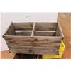 Image 2 : * (2) Wooden Crates - Plastic Crate