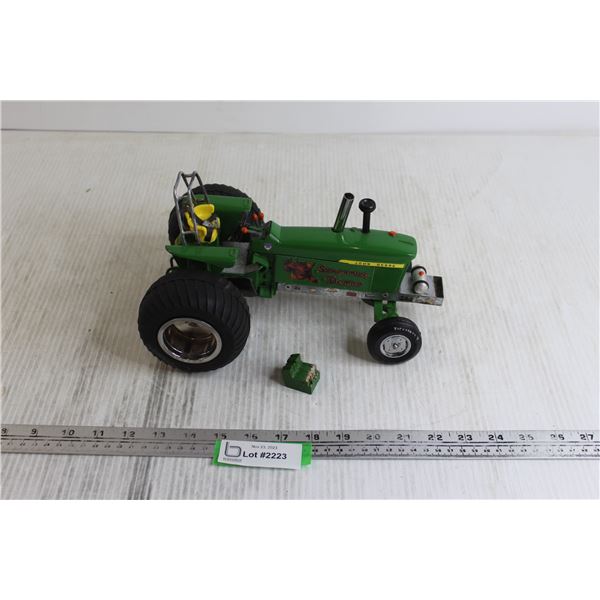 John Deere "Screaming Demon" Puller Tractor - 1/16, As Is