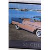 Image 2 : 55 Chevy Photo in Black Frame - 20 1/4" x 16"