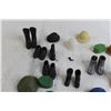 Image 3 : (10+) G.I. Joe Accessories - Boots, Hats, Helmets, Campfires