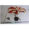 Image 1 : (3) G.I. Joe Accessories - Parachute, Helmets