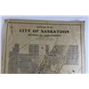 Image 2 : * City of Saskatoon Official Plan - Stained, 23 1/2" x 31 1/2"