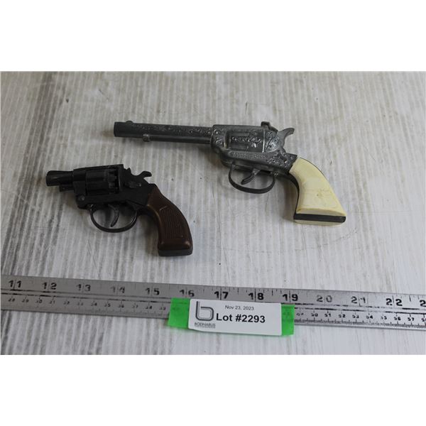 (2) Vintage Toy Cap Guns