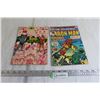 Image 1 : (2) Comics - 12 and 25 Cent - Batman's 200th Smash Issue 1968, Iron Man 1978