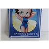 Image 3 : Betty Boop Tin Sign - Slightly Warped, 12 1/2" x 16"