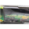 Image 2 : John Deere Motorsports 1997 Regular Edition Transporter with Stock Car - 1/64