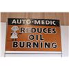 Image 2 : * Auto-Medic Engine Lubricant Display Rack - Wynn Oil Company 1956, 42 1/2" x 15"