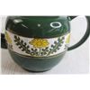 Image 3 : Antique Enamel Teapot with Daisy Pattern