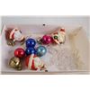 Image 2 : Vintage Christmas Ornaments - Roly Poly Santas