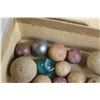 Image 2 : Vintage Clay Marbles from Earlier 1930s - Fairly Rare Because Broken or Discarded