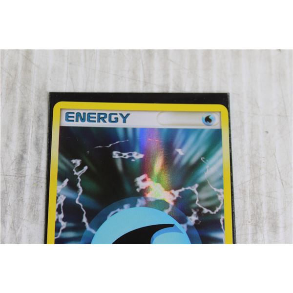 Rare Water Energy Holo Pokemon Card - 107/110 - Bodnarus Auctioneering