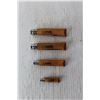 Image 2 : (4) Opinel Folding Whittling Knives - Made In France