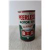 Image 2 : Collector Oil Tin - B-A Peerless Motor Oil