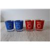 Image 10 : Vintage Oil Measuring Can, Glass Tea Jar, (4) Expo 67 Shot Glasses