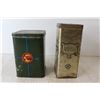 Image 3 : (2) Vintage Tins - Tetley's Tea, Ridgways 5 O'Clock Tea