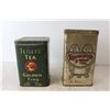 Image 4 : (2) Vintage Tins - Tetley's Tea, Ridgways 5 O'Clock Tea