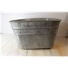 Image 2 : * Square Galvanized Washtub,