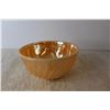 Image 2 : (3) Fire King Bowls - Swirl Design, Peach Lustre