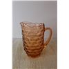 Image 2 : Pink Depression Glass Pitcher